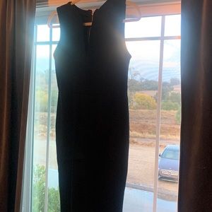 Black Lulus cocktail dress , midi